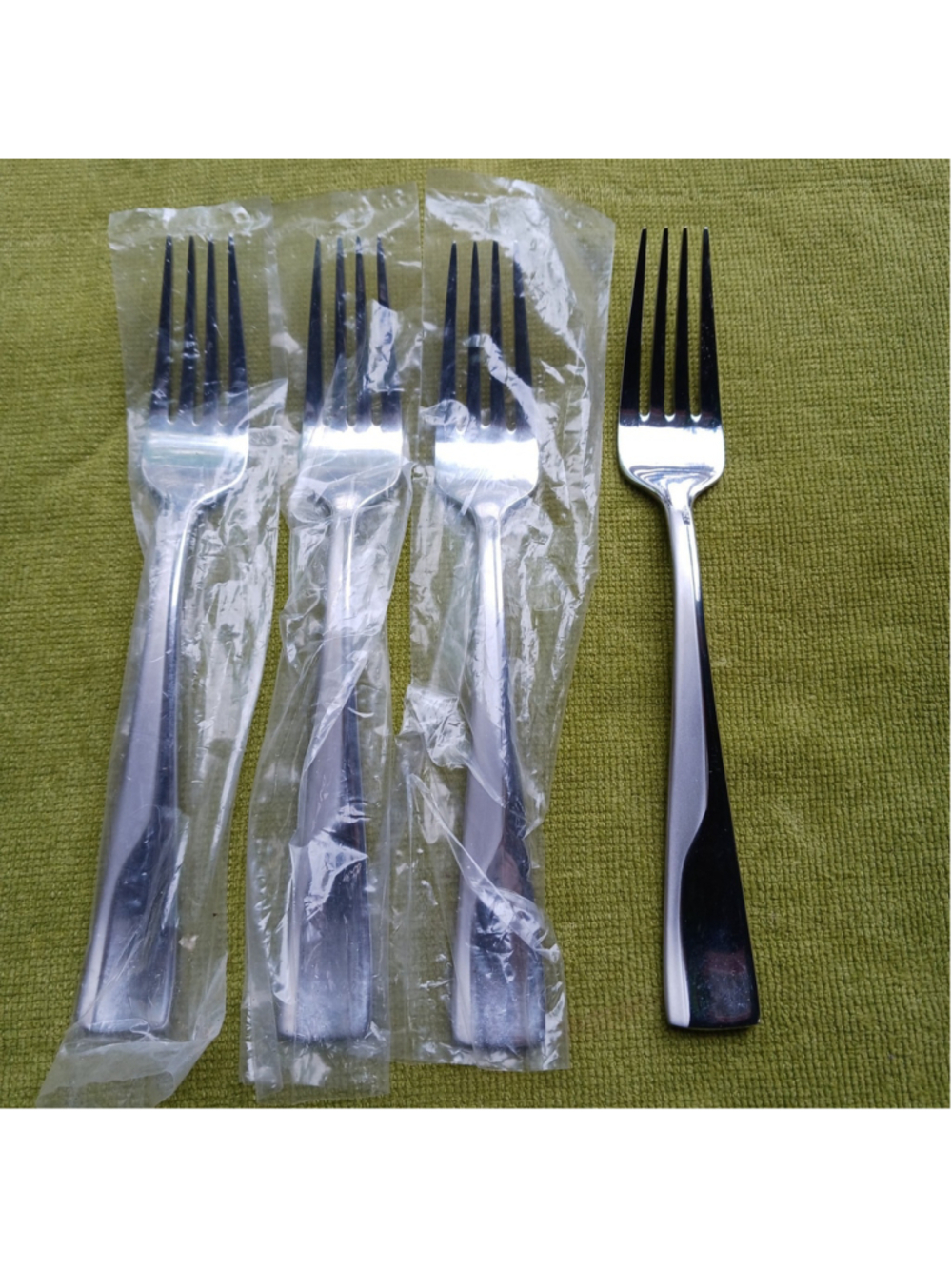 Oneida Stainless Steel Salad Forks Set of 4 Replacement 7 Inch